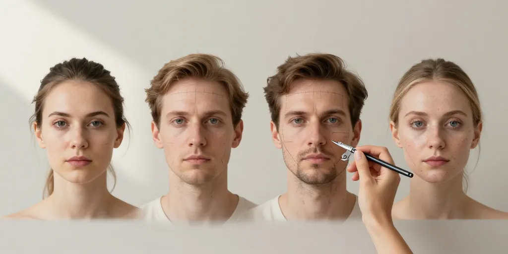 comment savoir quelle forme de visage on a