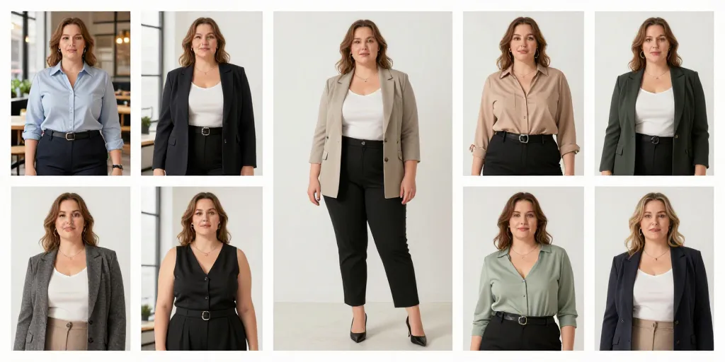 idée look femme ronde