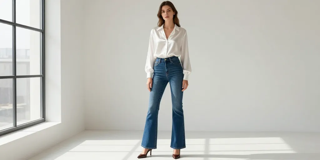 jean flare femme pour quelle morphologie