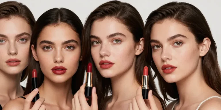 quelle couleur de rouge à lèvres pour les brunes